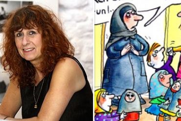 La dessinatrice féministe Franziska Becker accusée de racisme pour avoir critiqué le voile islamique dans ses dessins